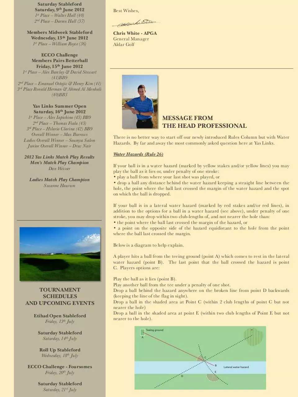Page 2 of 8, July 2012 Members Newsletter