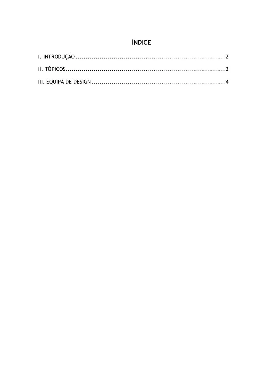 Page 2 of 5, Proposta de reestruturação do Show Room