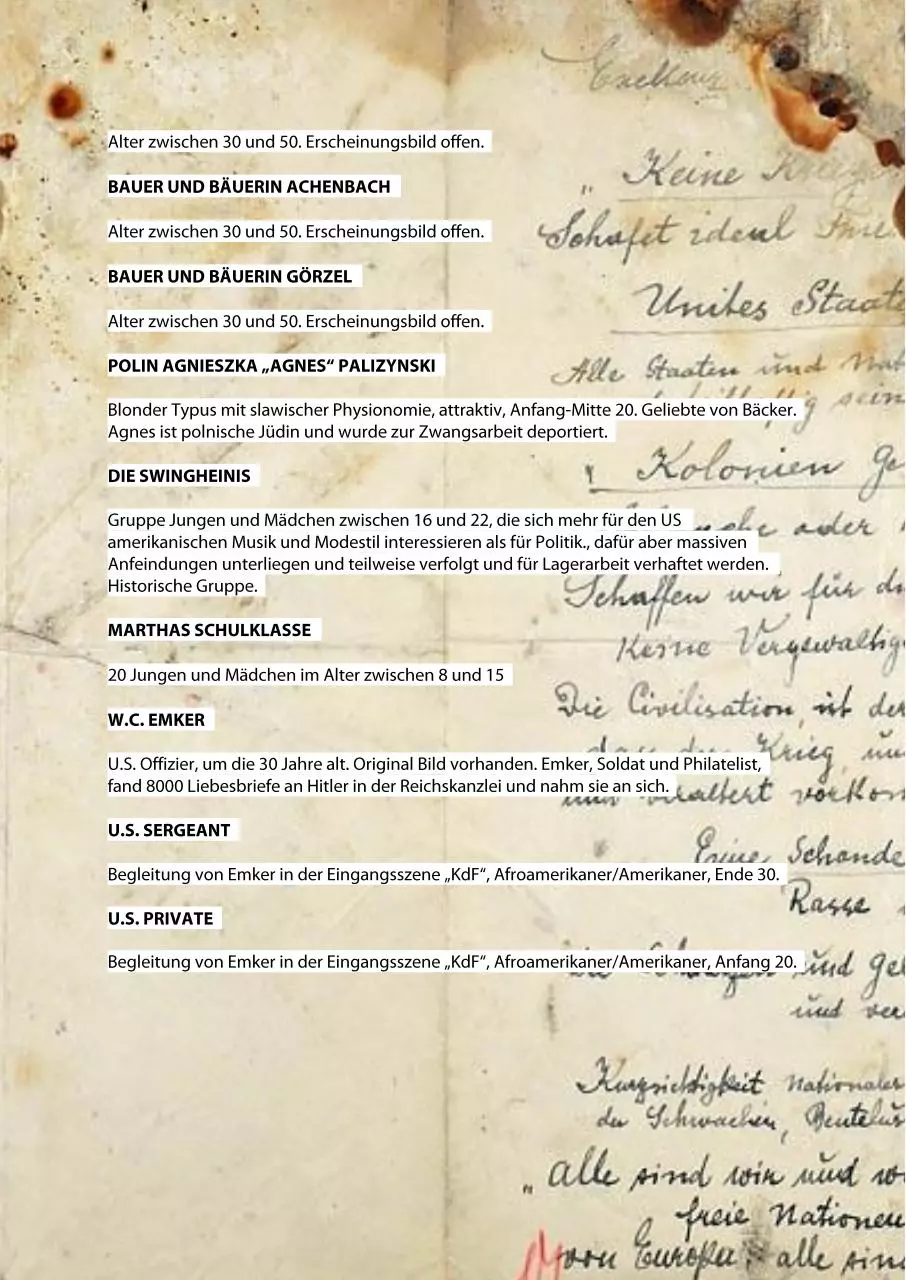 Page 4 of 4, Liebesbrief an Hitler Rollenbeschreibungen