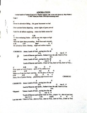 Page 1, CAMP CELEBRATE 2012 MUSIC