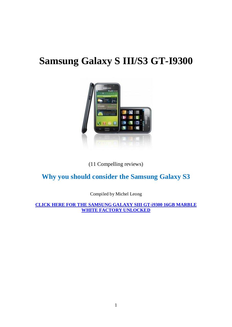 SamsungGalaxyS3reviews.pdf - page 1/16