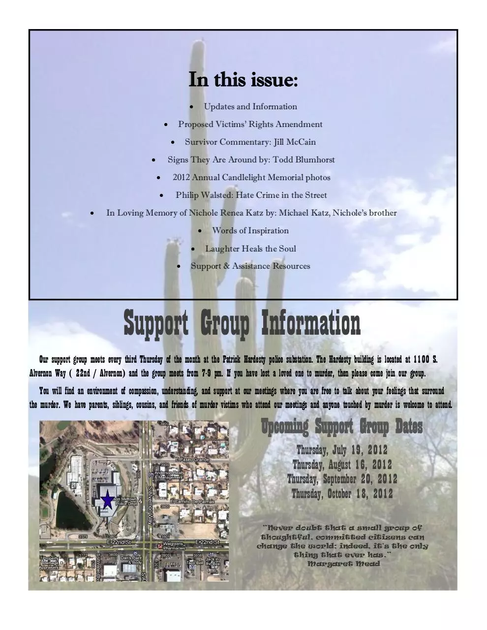 Page 2 of 16, Summer 2012 Newsletter 071012 revision