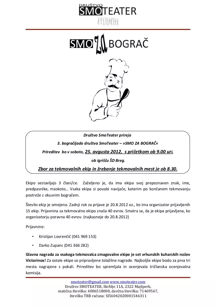 Page 1 of 3, Smo za bograč vabilo 2012