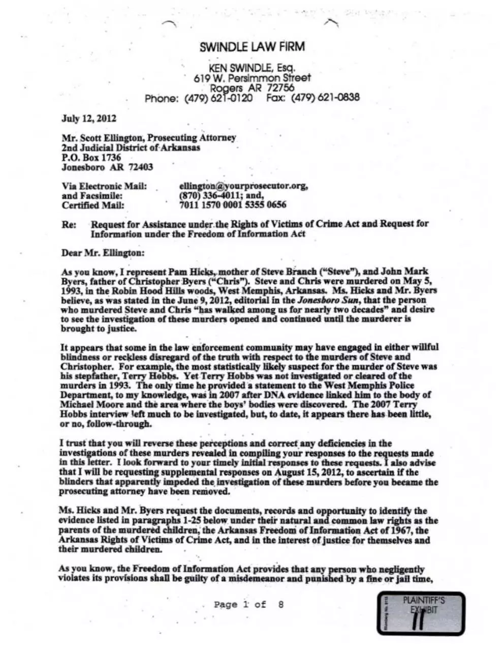 Page 4 of 14, Complaint #4 FM