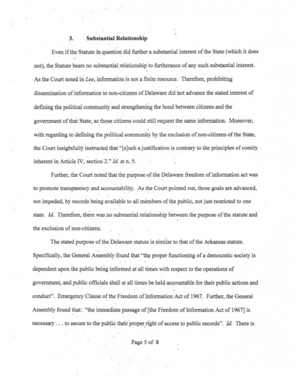 Page 5 of 19, MTD Response JMB FM