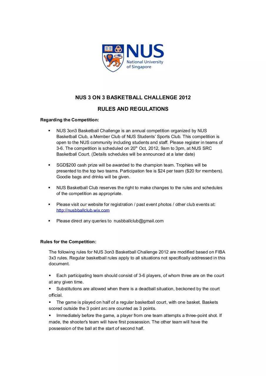 Page 1 of 2, NUS 3on3 Basketball Challenge 2012(1)