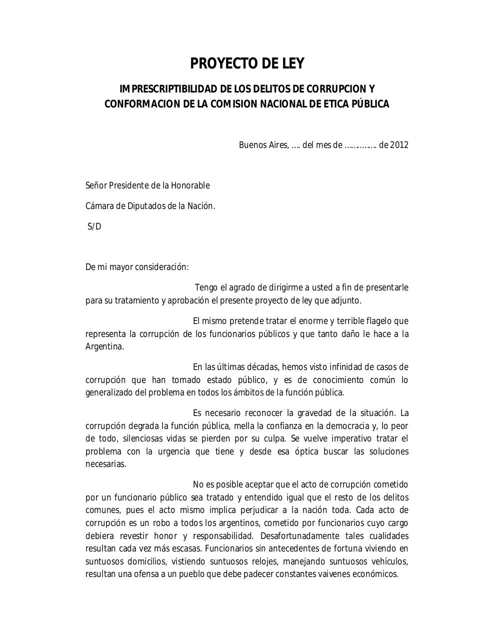 Document preview PROYECTO DE LEY anticorrupcion.pdf - page 1/5