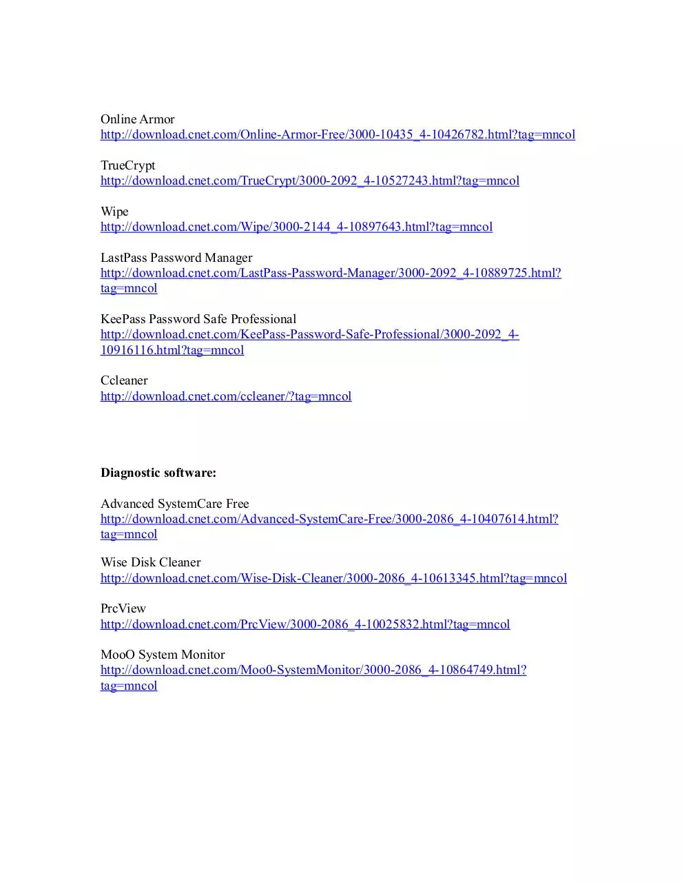 Page 3 of 24, List of Free Computer Software