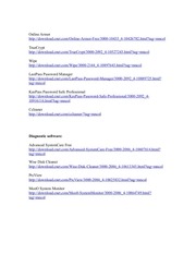 Page 3, List of Free Computer Software