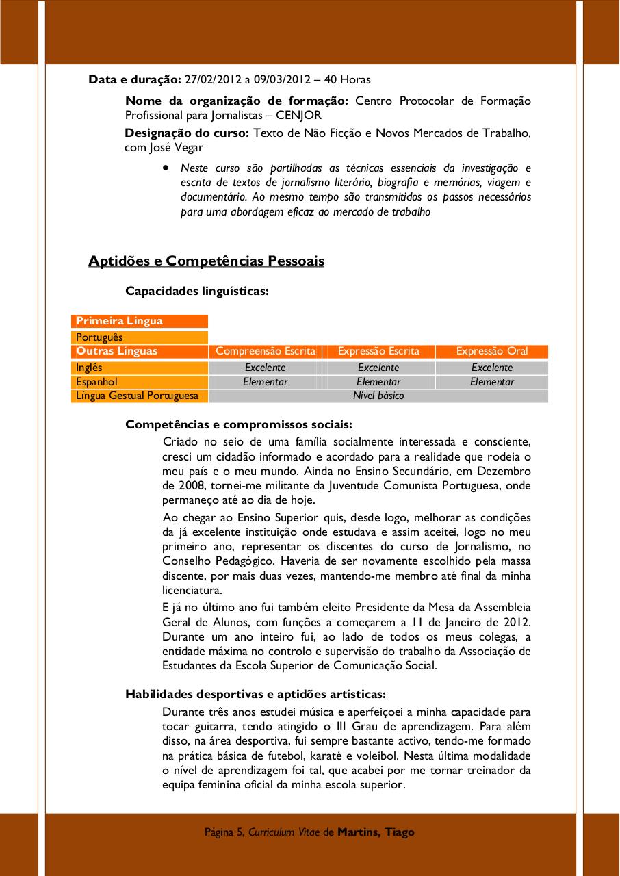 Document preview Curriculum Vitae de Tiago Filipe Nunes Martins.pdf - page 5/5