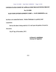 Page 3, Answering 11th circuit brief