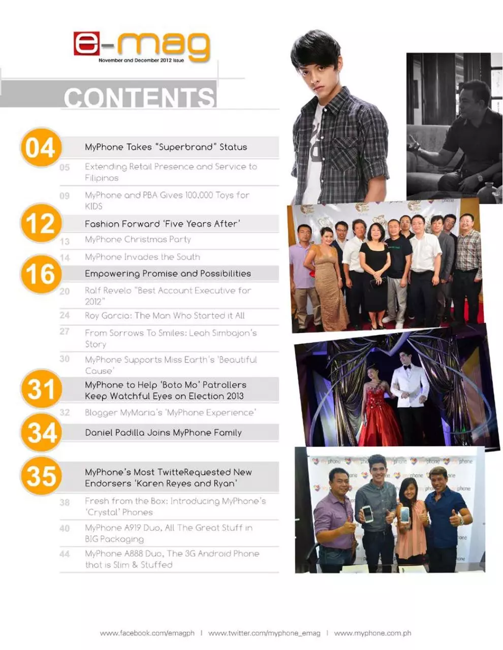 Page 2 of 47, MyPhone Emag(November and December 2012 Issue)