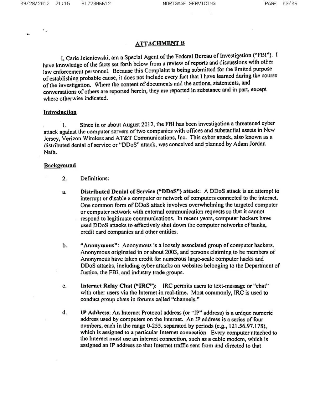 Page 3 of 6, adam nafa complaint