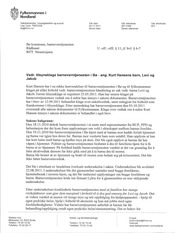 Page 5, svar fra fylkesmannen i nordland