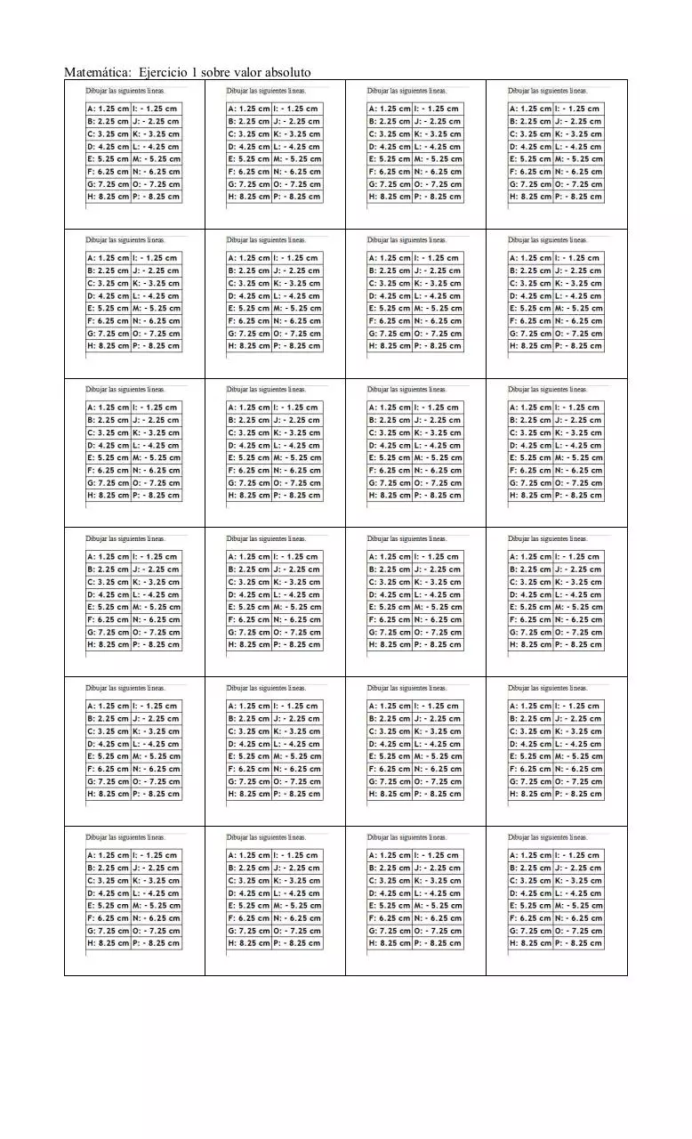 Page 1 of 1, matematica 2013 bimestre 1 ejercicio 7 valor absoluto A 1