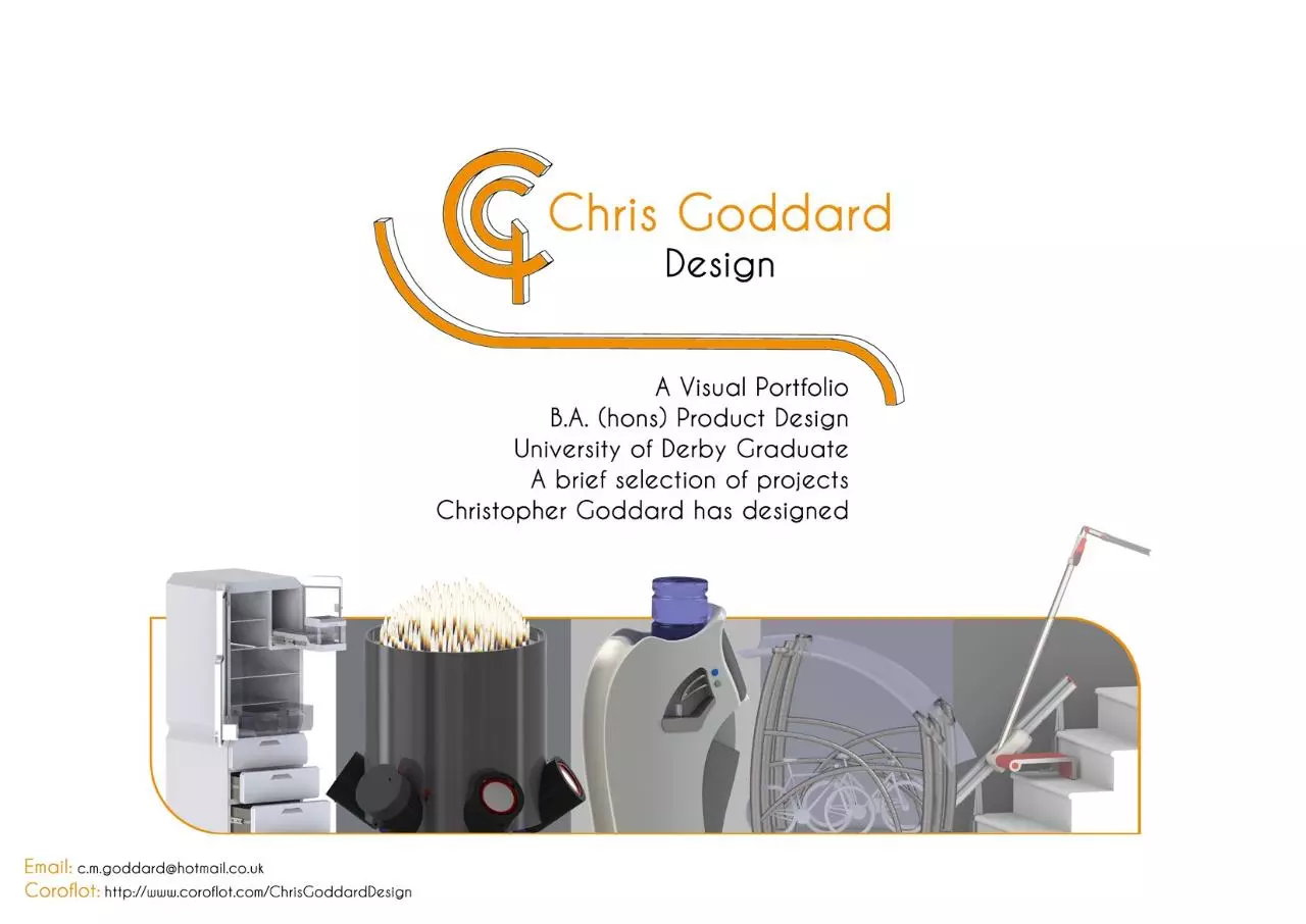 Page 1 of 1, portfolio cover