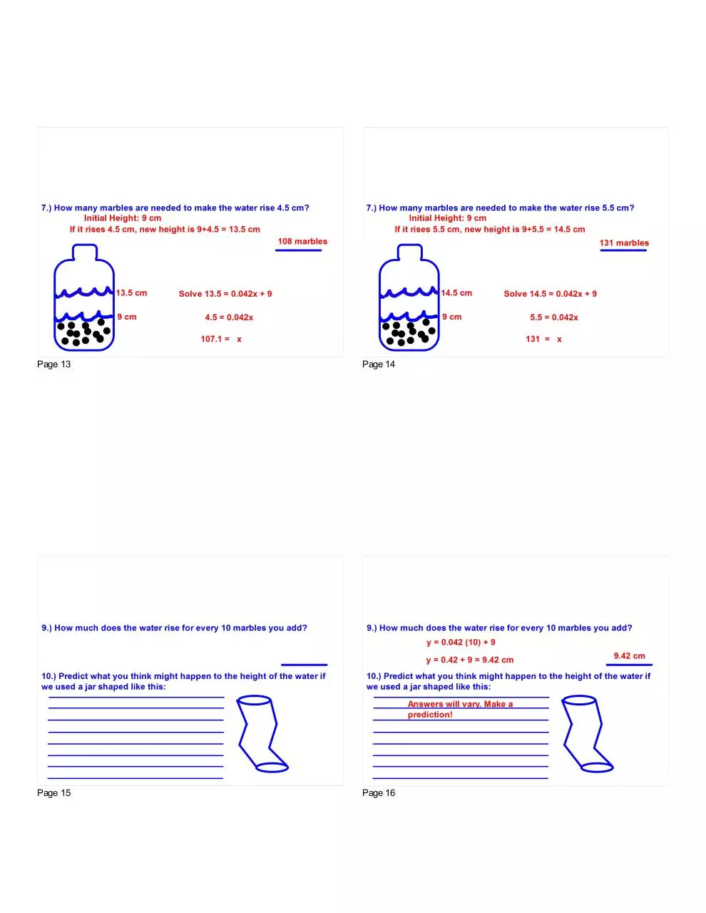 Page 4 of 4, Raven and the Jug Lab Report with DATA