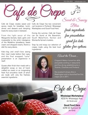 Page 1, Cafe de Crepe