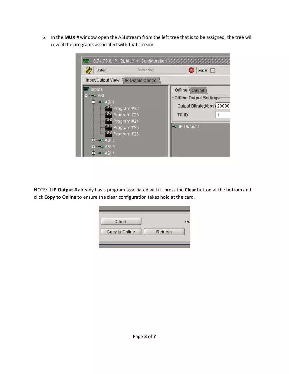 Page 3 of 7, Video Provisioning v3