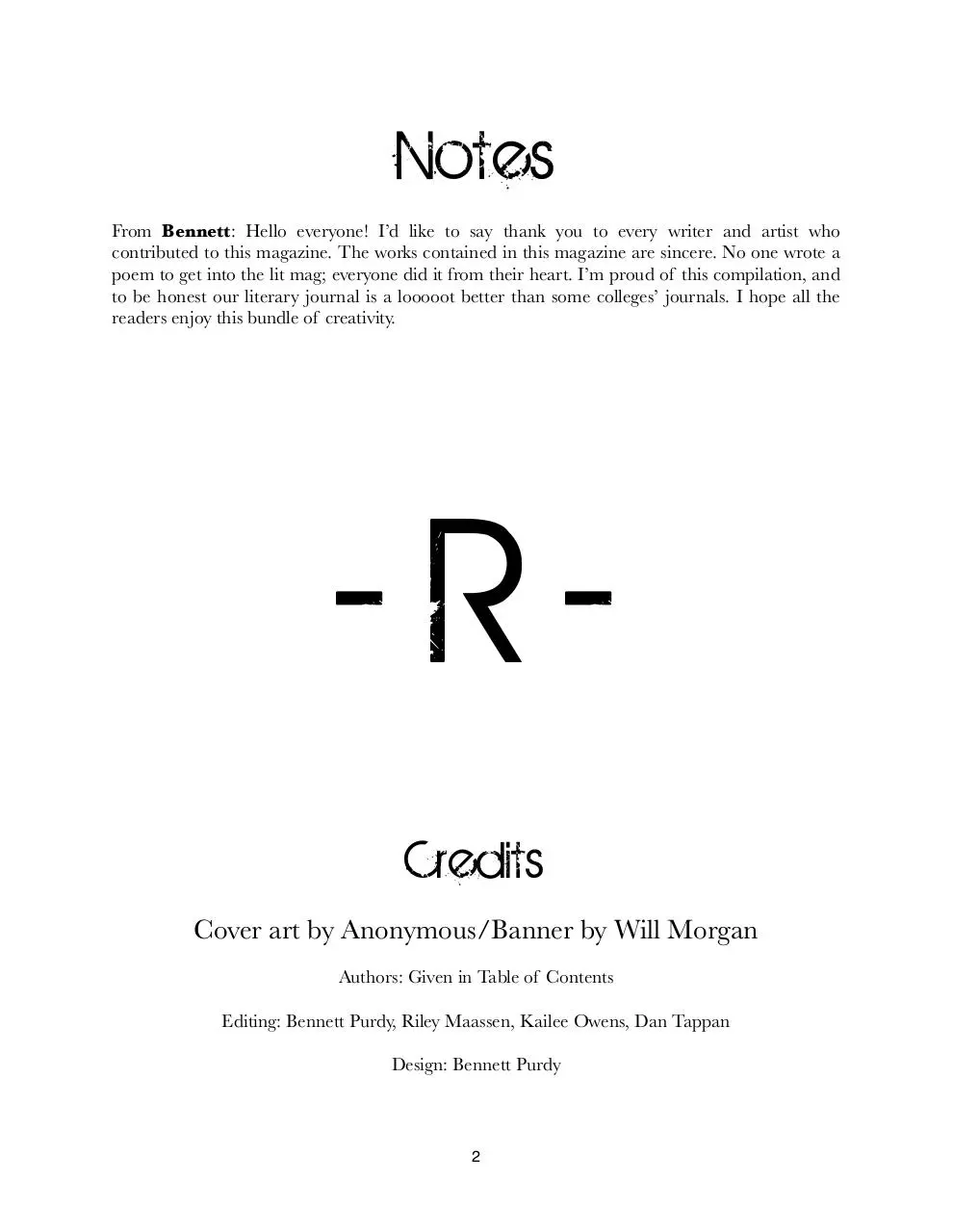 Page 2 of 50, The New Roots Rebel Vol. 1