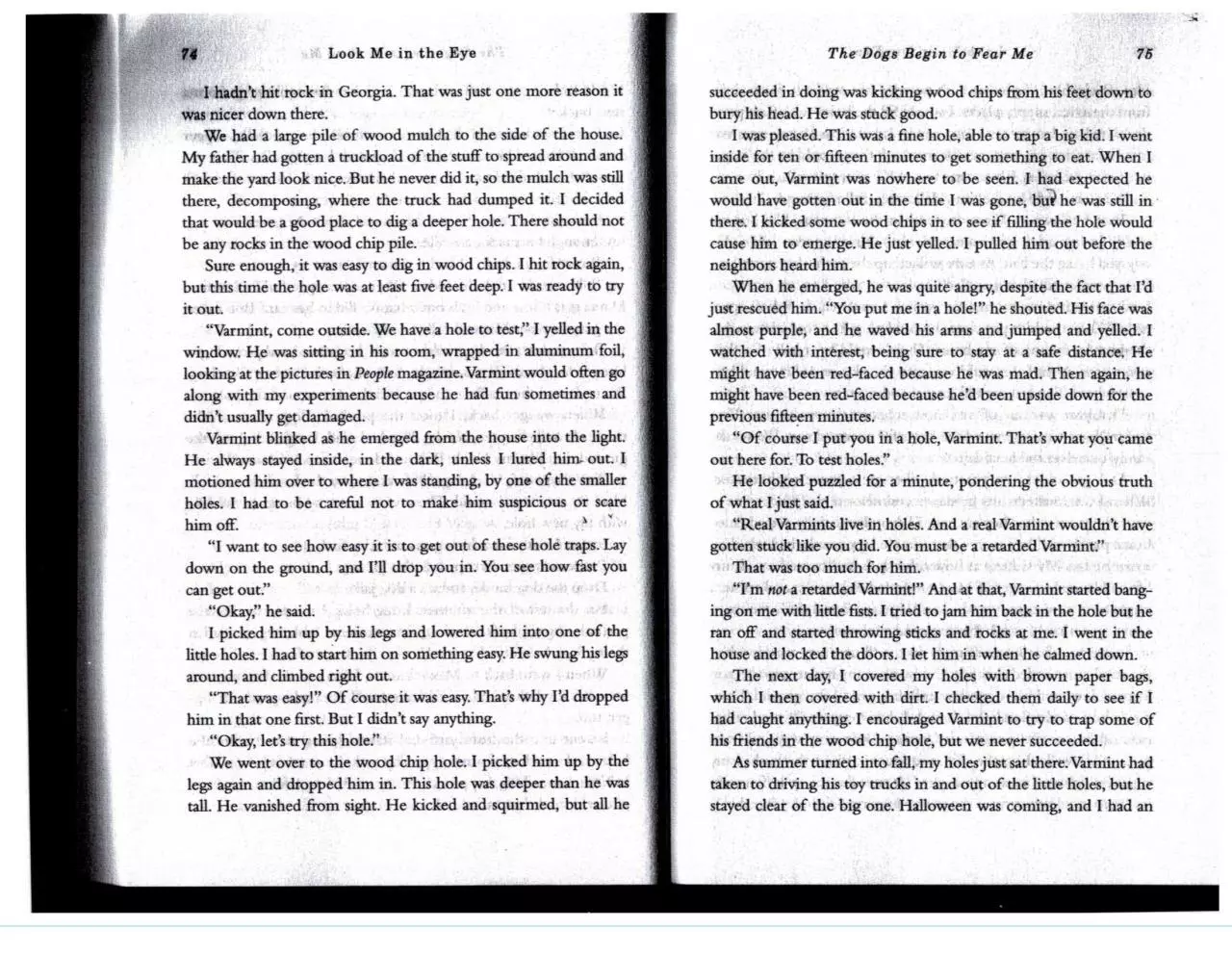 Page 4 of 8, The Dogs Begin to Fear Me