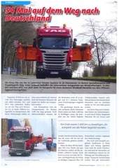 Page 1, TAG SCHWERLAST MAGAZIN