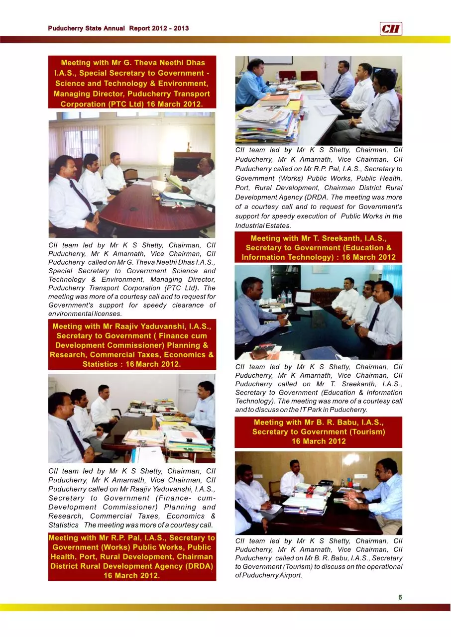 Page 5 of 16, CII Puducherry