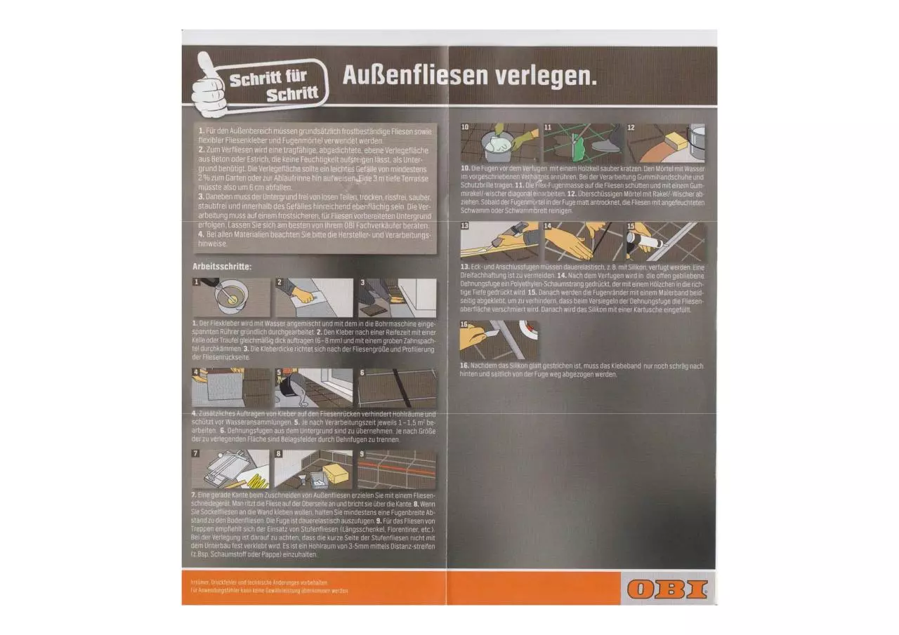 Page 2 of 2, Außenfliesen