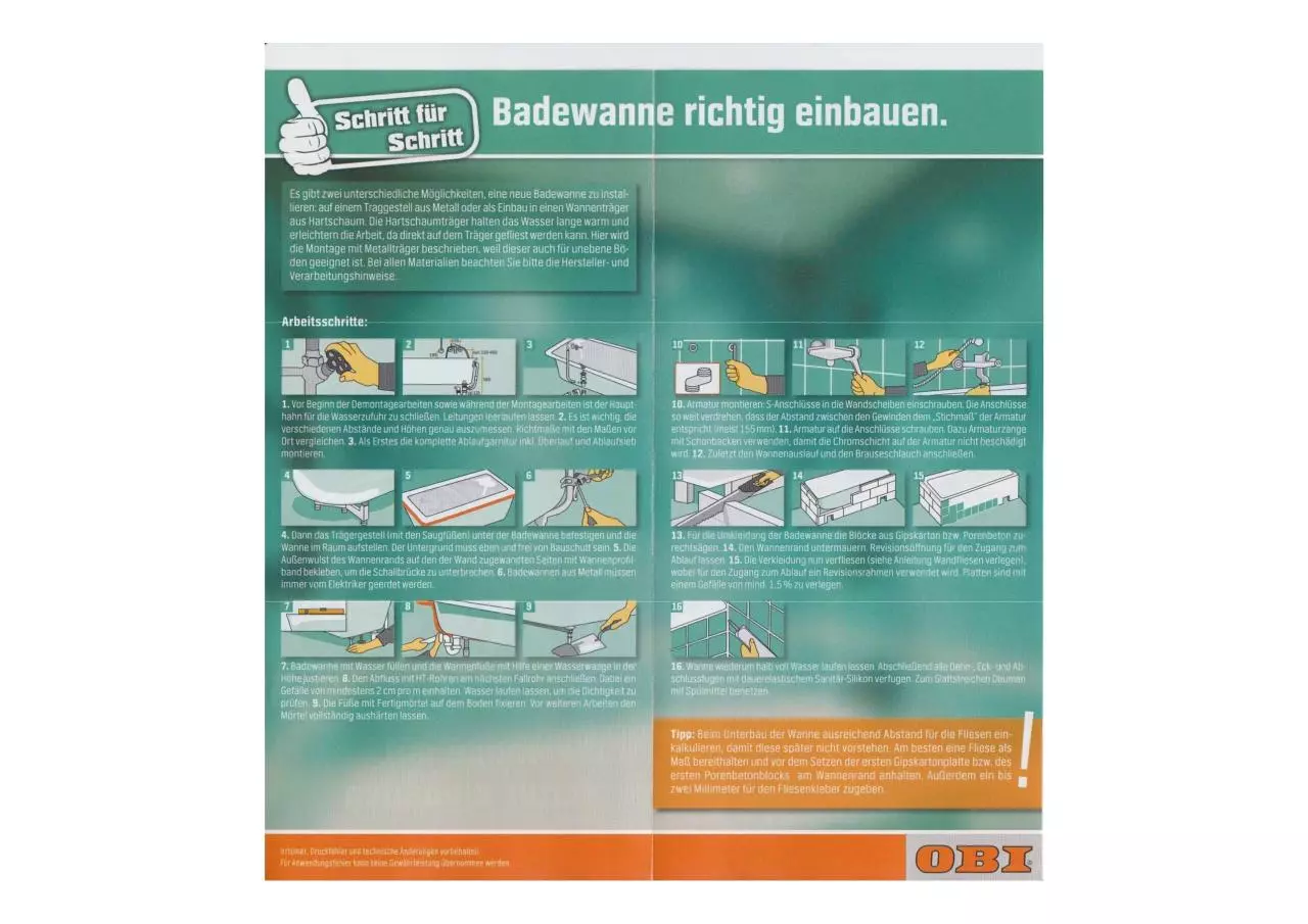 Page 2 of 2, Badewanne