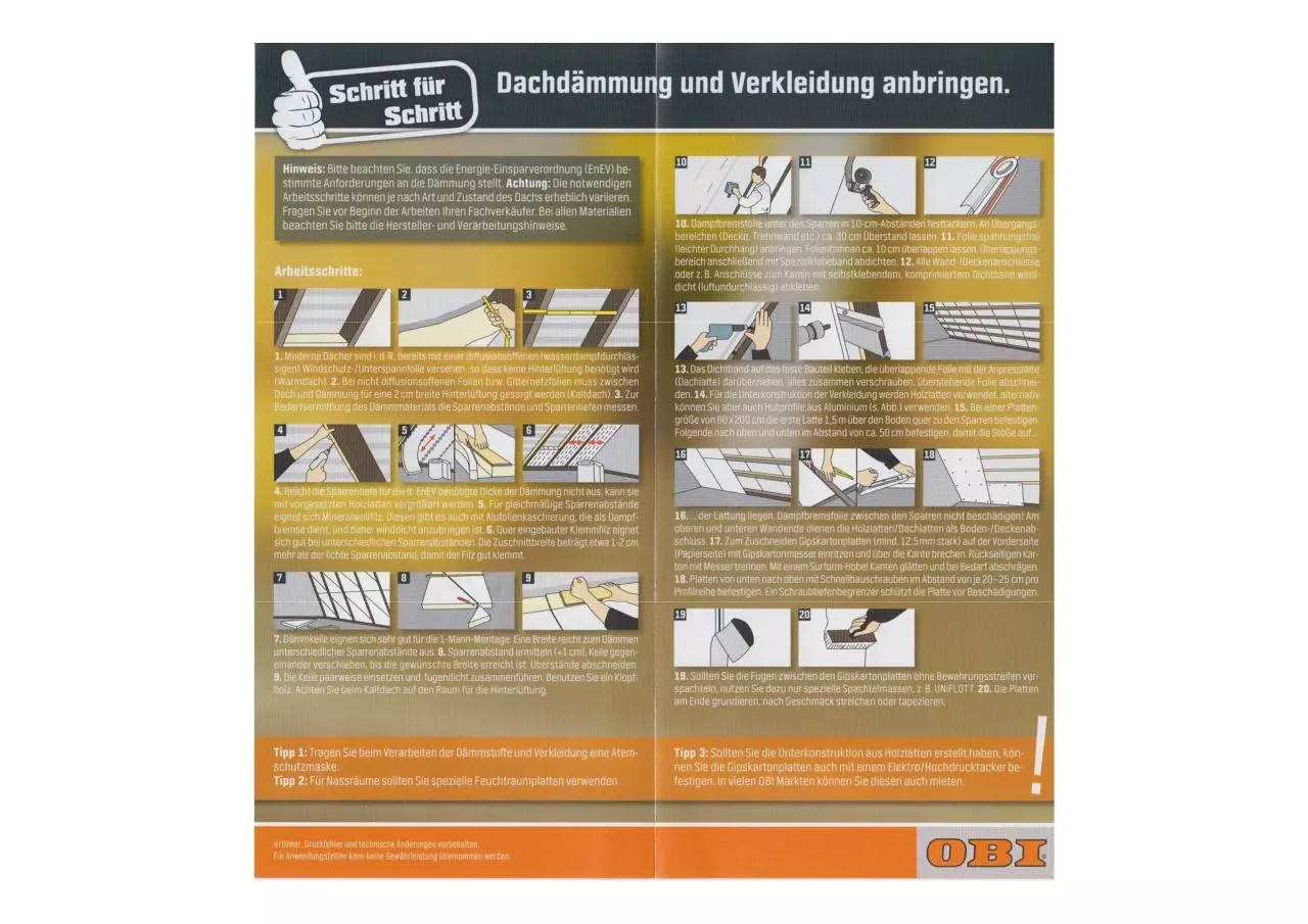 Page 2 of 2, Dachdämmung