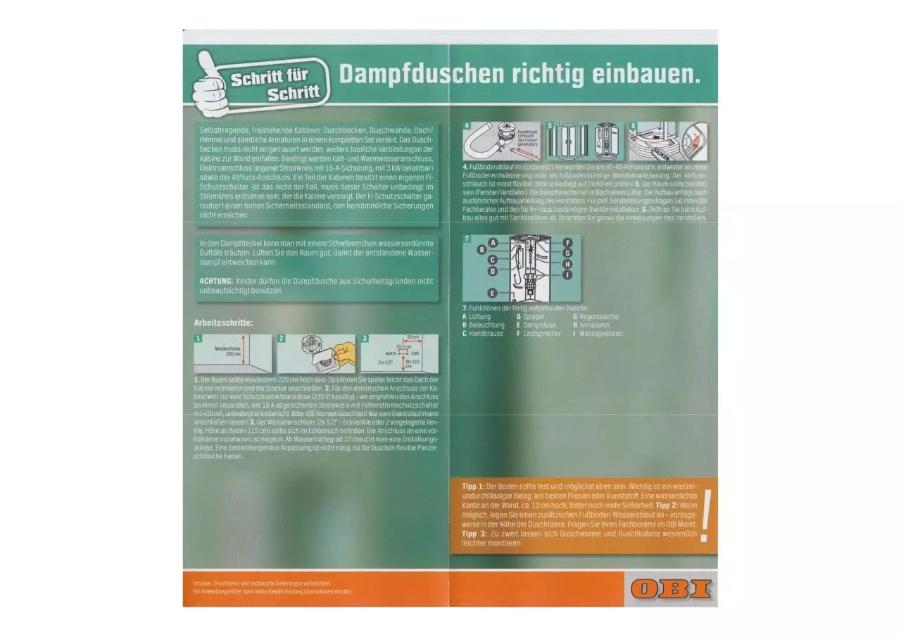 Page 2 of 2, Dampfdusche