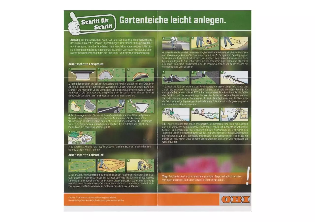 Page 1 of 1, Gartenteiche