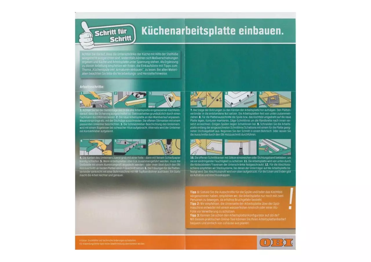 Page 2 of 2, Küchenarbeitsplatte