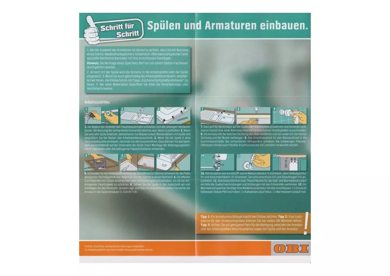 Page 2 of 2, Küchenspüle