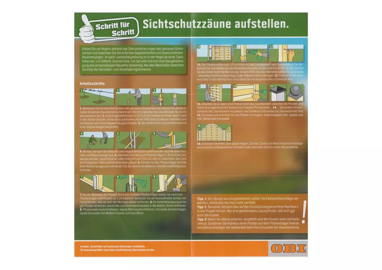 Page 2 of 2, Sichtschutzzäune