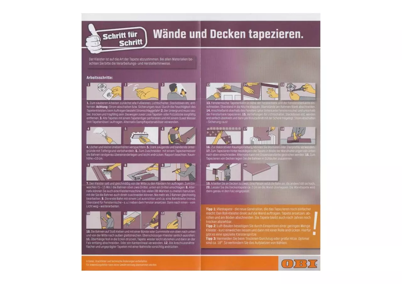 Page 2 of 2, Wände u. Decken