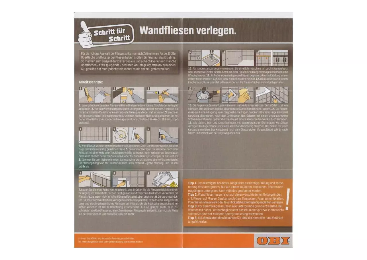 Page 2 of 2, Wandfliesen