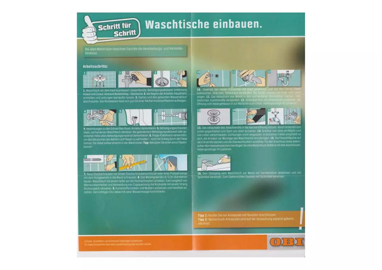 Page 2 of 2, Waschtisch