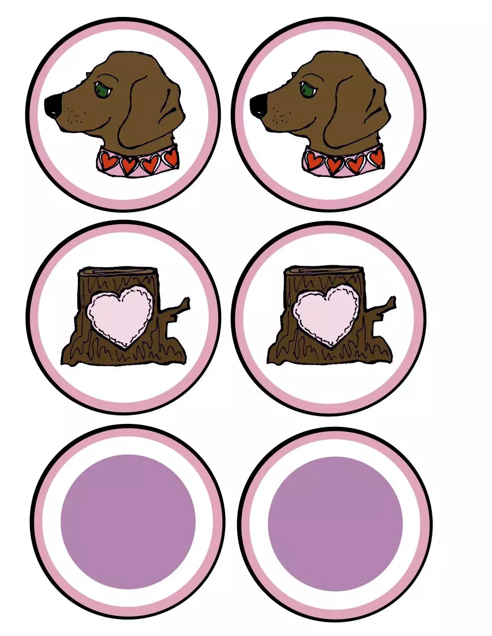 Page 1 of 5, valentines day gift wrap printable