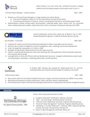 Page 3, Tim Schneider Resume