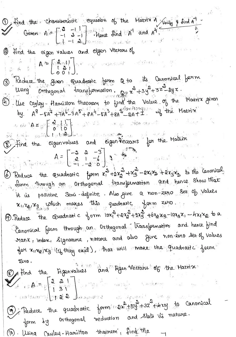 Page 3 of 20, Important question for engineering mathematics