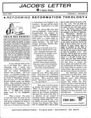 Page 1, Reforming Reformation Theology