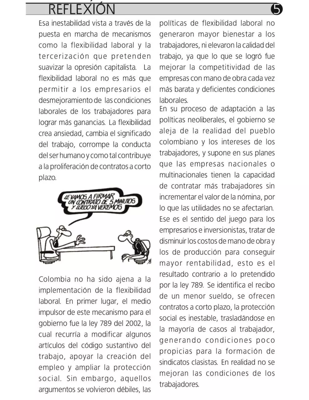 Page 5 of 12, Revista Contra Corriente Mayo