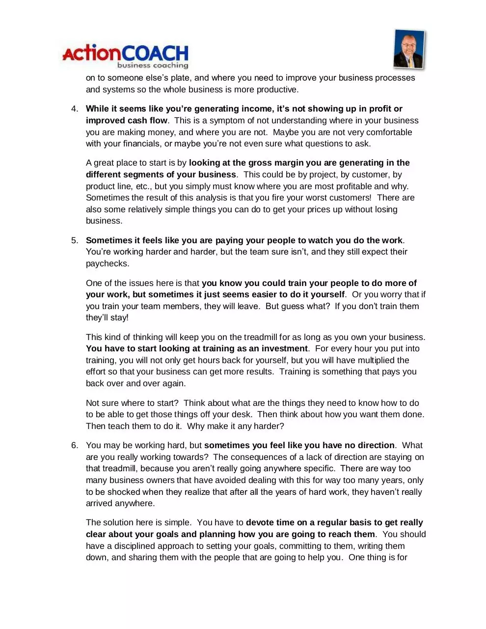 Page 2 of 3, Get Off the Treadmill
