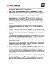 Page 2, Get Off the Treadmill