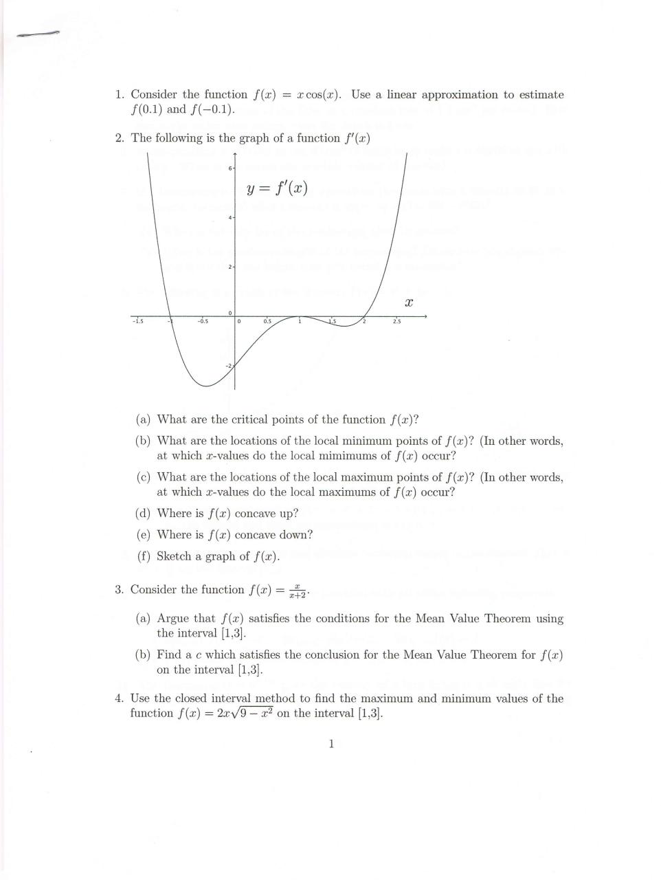 Document preview calc questions.pdf - page 1/1