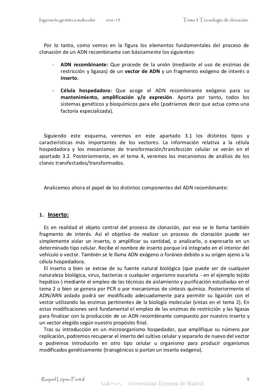 Tema 3 TecnologÃ­a de clonaciÃ³n Parte I.pdf - page 3/18