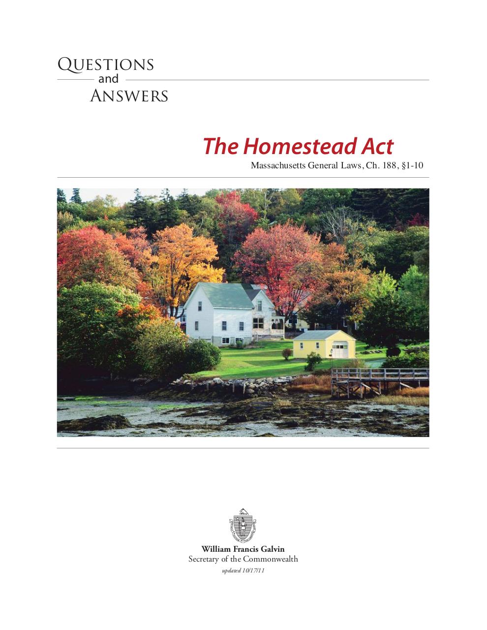 Homestead_q_and_a.pdf - page 1/8