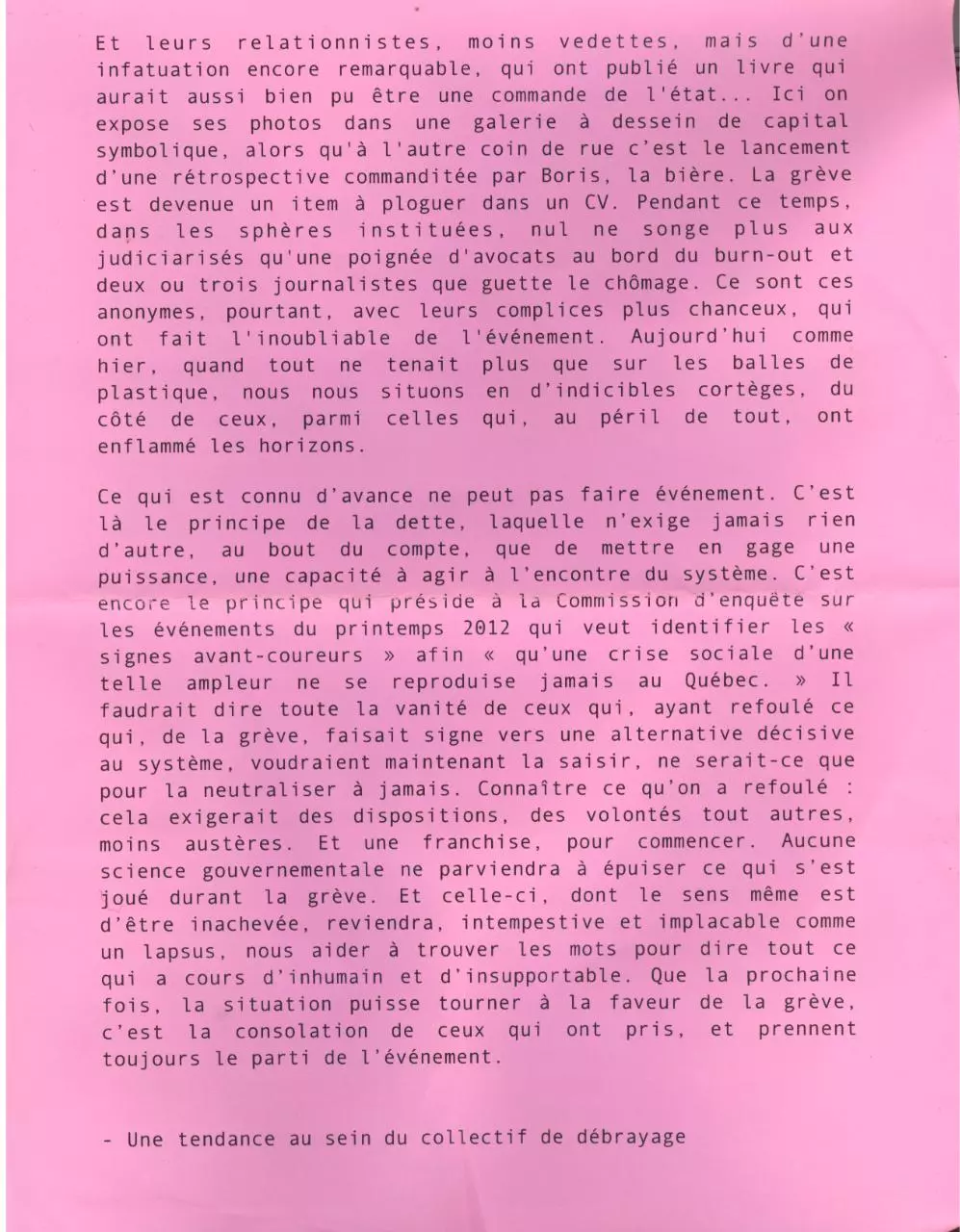 Page 2 of 2, tract au devoir