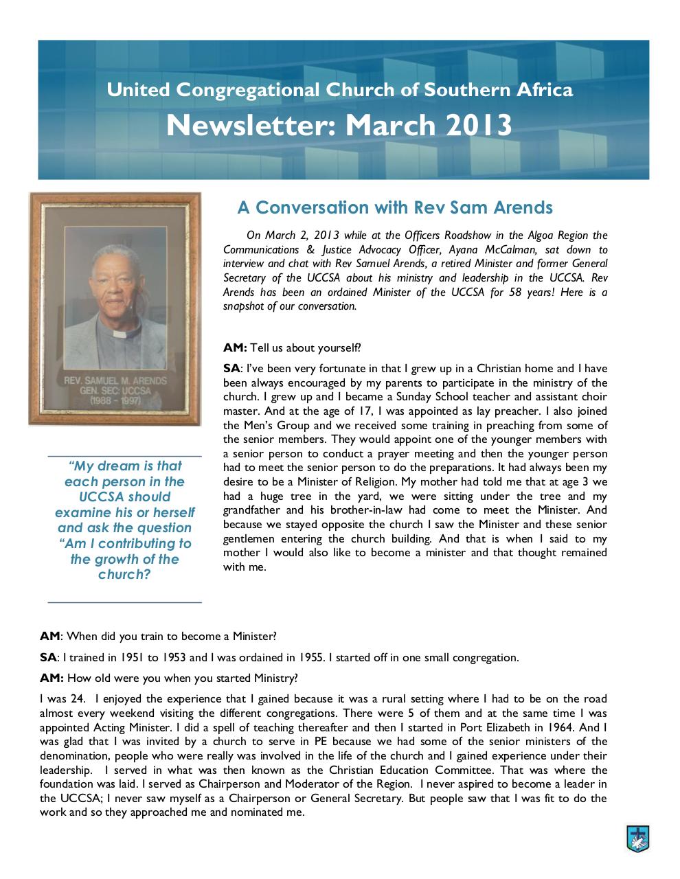 UCCSA March 2013 Newsletter.pdf - page 1/16